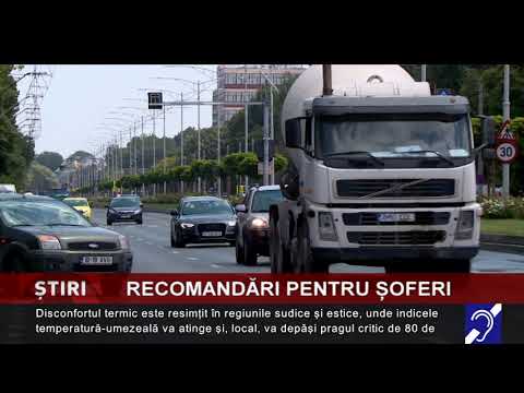 Recomandări pentru șoferi, pe timp de caniculă