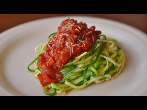 how to drain zucchini noodles