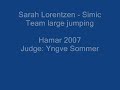 Hamar, Sarah Lorentzen - WC2007 Agility