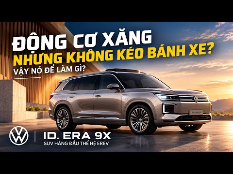 Tại Sao ID. ERA 9X Có Động Cơ Xăng Nhưng Lại Chạy Như Xe Điện?