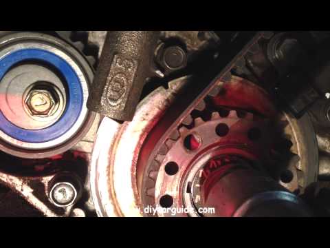 Hyundai Santa Fe 2.0 Petrol, Timing Belt Kit Replacement. Part 3 of 3.