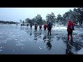 Långfärdsskridsko LLK n Vättern 091231.mov