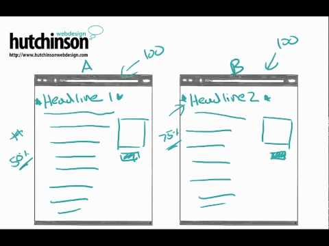 how to a b test a website