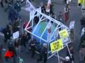 Raw Video: Mass Protest in Copenhagen