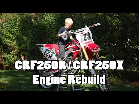 crf250r - http://www.howtomotorcyclerepair.com/ Learn How-To Repair and Maintain your own Motorcycle! Blog post with service manual: http://www.howtomotorcyclerepair.c...