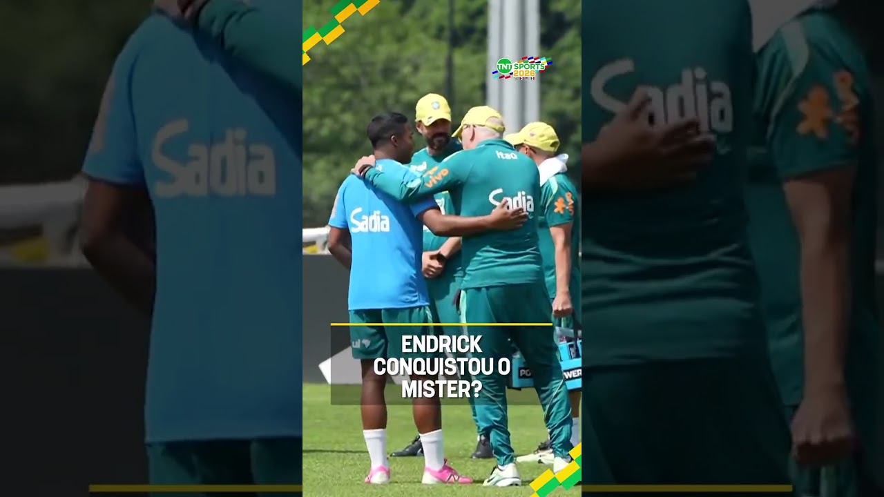 ANCELOTTI SE RENDEU AO CARISMA DO MENINO ENDRICK KKKKKKKKK #shorts