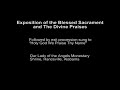 Benediction & Divine Praises w/ The Poor Clares Benediction & Divine Praises w/ The Poor Clares