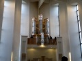 Hauptwerkorgel in de nieuwe gereformeerde gemeente Boaz kerk te Sliedrecht tijdens de open dag ivm de ingebruikname van het nieuwe gebouw op 12-11-2011
