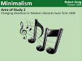 GCSE Music Composition - Minimalism