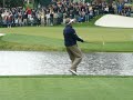Masters -Vijay Singh-ACE- Another View - Skips Ball Across Water- Hole In One 4/7/09