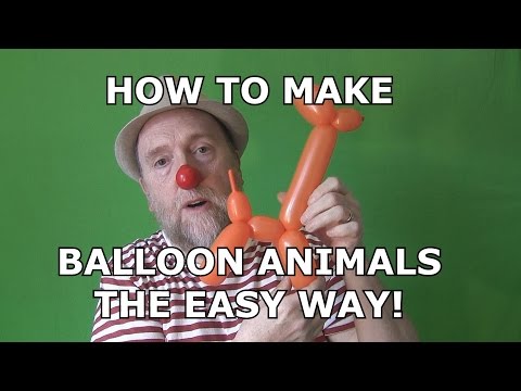 how to easy balloon animals