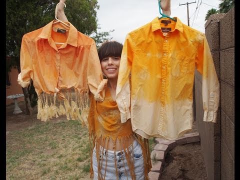 how to dye ombre t shirt