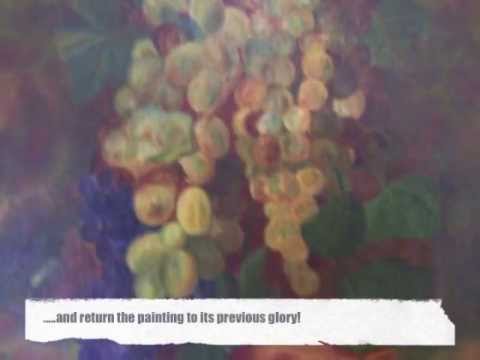 how to repair oil paintings