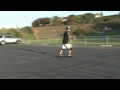 Turning on skates is an important skill to master in order to avoid hazards in front of you. Learn how to turn on skates properly from a rollerblading coach in this skating video.