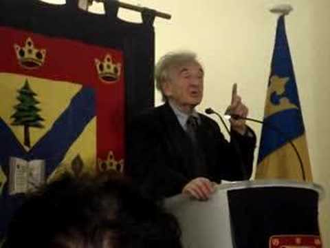 Elie Wiesel at Queen's
