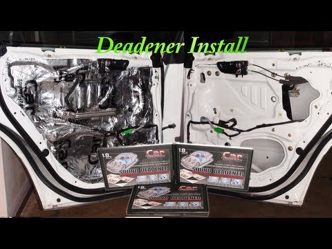 Car Builders Sound Deadener- 2003 Subaru Forester Install 1