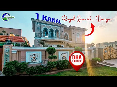 Modern Marvel: Tour a Super Luxurious 1 Kanal Spanish House in DHA Lahore