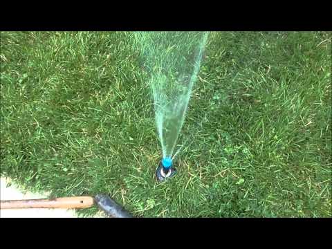 how to unclog a hunter sprinkler head