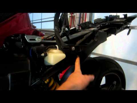 how to fit rear shock absorbers