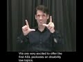 Disability Law Lowdown in ASL - Show 0