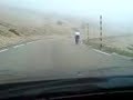 Afdalen op de Mont Ventoux