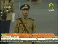 تسليم علم الأكاديمية  من الدفعه الثامنة الى التاسعه والقسم والسلام الوطني لدولة الامارات العربية المتحدة والاستئذان بالانصراف