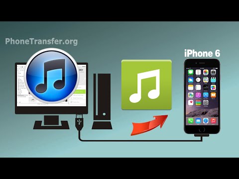 how to sync music to iphone 6