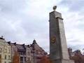 Budapest - Szabadsag Square and sight on Parliament
