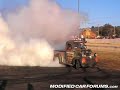 Blown Rat Rod Ute Burnout Revfest 2006