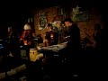 billy bang at the trane studio with harvey cowan(violin),mark hundevad(vibes,drums),robi botos(keyboards),ross mcintyre(bass),juribu(flute)lucy almeida(congas,percussion).