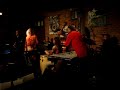 billy bang at the trane studio with harvey cowan(violin),mark hundevad(vibes,drums),robi botos(keyboards),ross mcintyre(bass),juribu(flute)lucy almeida(congas,percussion).