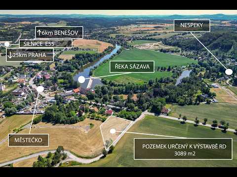 Video Pozemek Městečko, k.ú. Nespeky