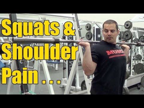 how to relieve pain after squats