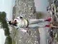 Kiko cruzando el rio de preveli