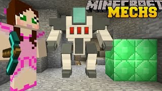 Minecraft: MINING MECHS CHALLENGE! (MINING, DIGGING, ROCKETS, & SELF DESTRUCTING) Custom Command by PopularMMOs