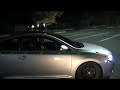 Scion tc burning rubber