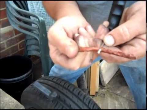 how to patch tyre