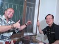 Karim Garcia. Cocinando un bbq tradicional koreano.