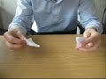 Two handed simultaneous origami
