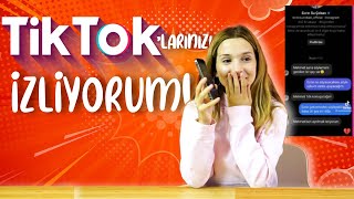 HAKKIMDA YAPILAN TİKTOK VİDEOLARINI İZLEDİM! �