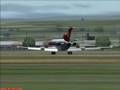 Ansett B727-200 R34 Melbourne landing FS9