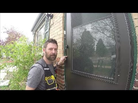 storm door screen installation cost home depot
