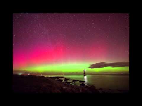 Aurora Borealis Over Penmon, Anglesey - 27th February 2014