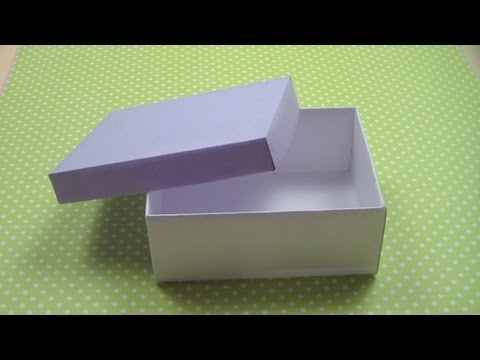 Делать коробки своими руками
