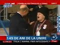 Basescu si Tariceanu in Piata Unirii