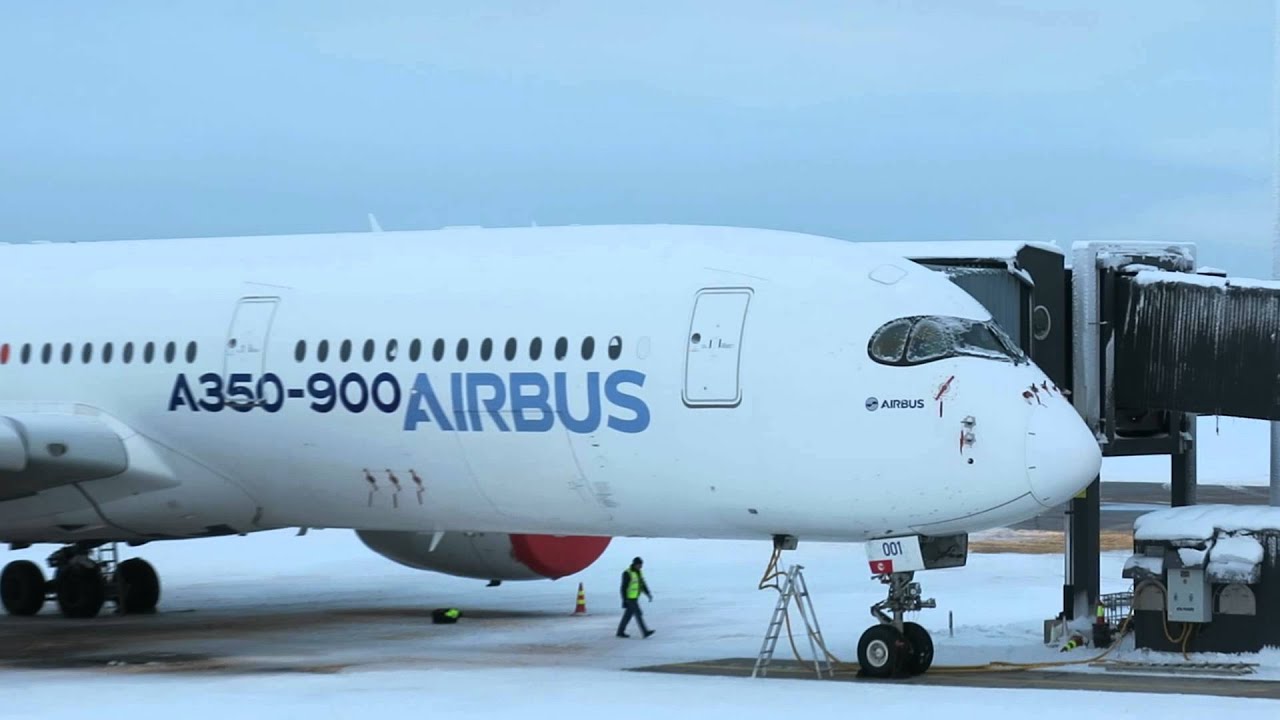 Airbus A350 ei päässyt koelennoille<br />
aamulla Rovaniemellä - Osia Ranskasta!