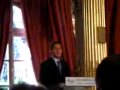Palais Elysee - Jean Marie Lemaux - Presentation Du Plan Numerique 2012 Par Nicolas Sarkozy