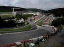 Alonso pasa el \"Raidillon\" a tope Alonso pasa el \"Raidillon\" a tope