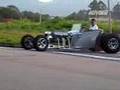 Burnout Hot Rod de alumínio