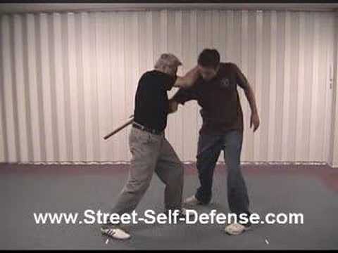 Self Defense - Against an overhead club attack